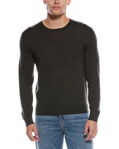 Vince Wool Crewneck Sweater In Blue