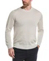 Vince Wool Crewneck Sweater In Grey