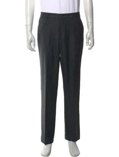 Pre-owned Vince Wool Dress Pants In Gray