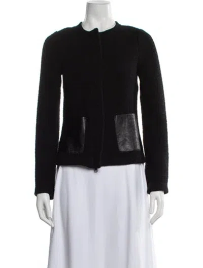Pre-owned Vince Wool Evening Jacket In Black