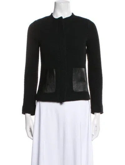 Pre-owned Vince Wool Evening Jacket In Black