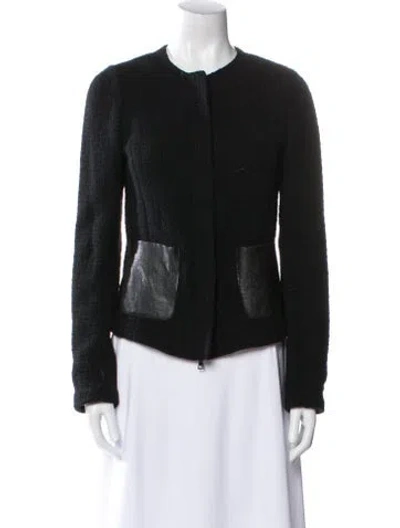 Pre-owned Vince Wool Evening Jacket In Black