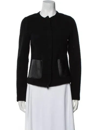 Pre-owned Vince Wool Evening Jacket In Black