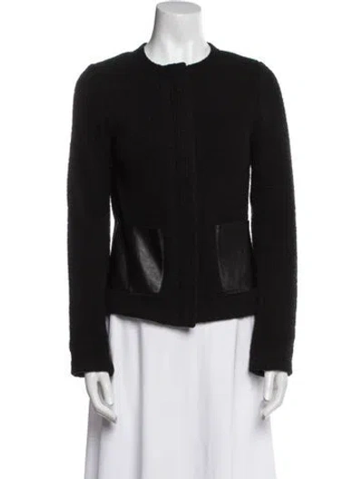 Pre-owned Vince Wool Evening Jacket In Black