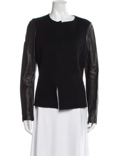 Pre-owned Vince Wool Evening Jacket In Black