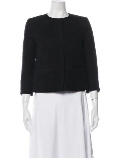 Pre-owned Vince Wool Evening Jacket In Black