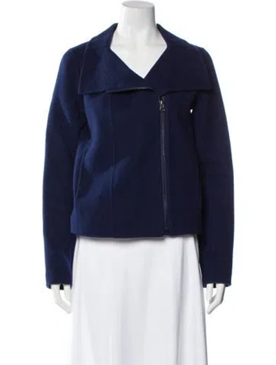 Pre-owned Vince Wool Evening Jacket In Blue