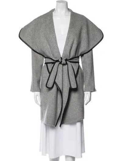 Pre-owned Vince Wool Evening Jacket In Gray