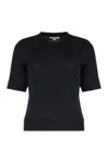 Vince Short-sleeve T-shirt In Black