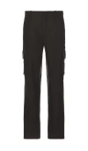 Vince Griffith Chino Cotton Twill Pant In Coastal In Charcoal