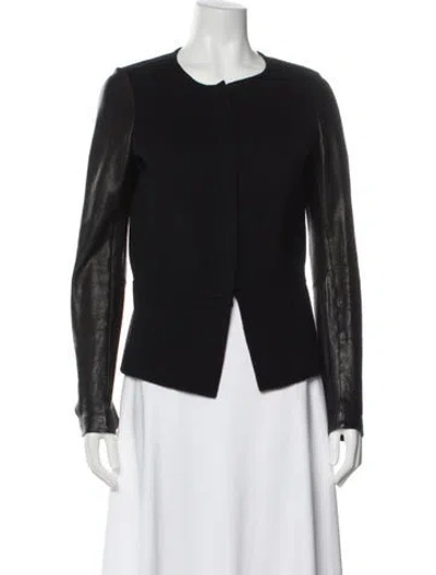 Pre-owned Vince Wool Jacket In Black
