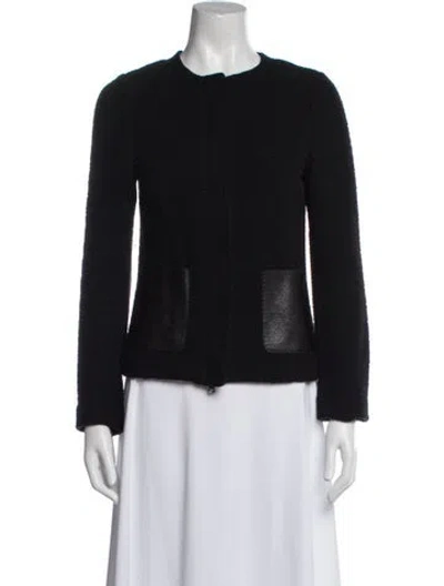 Pre-owned Vince Wool Jacket In Black