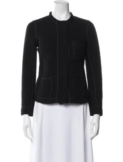 Pre-owned Vince Wool Jacket In Black