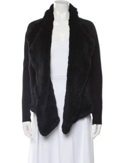Pre-owned Vince Wool Jacket In Black