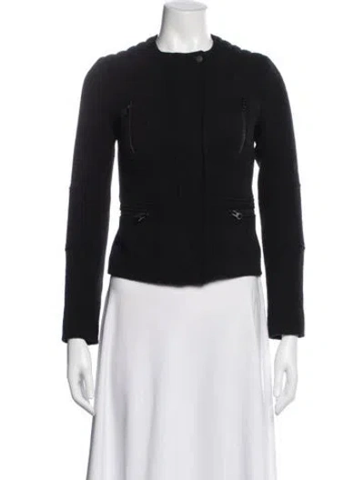 Pre-owned Vince Wool Jacket In Black