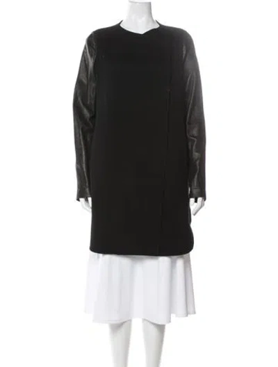 Pre-owned Vince Wool Jacket In Black