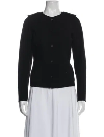 Pre-owned Vince Wool Jacket In Black