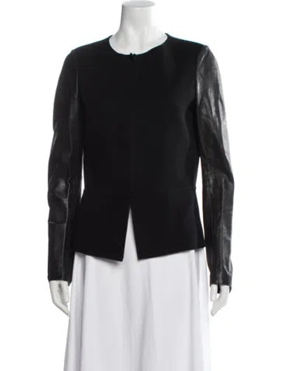 Pre-owned Vince Wool Jacket In Black