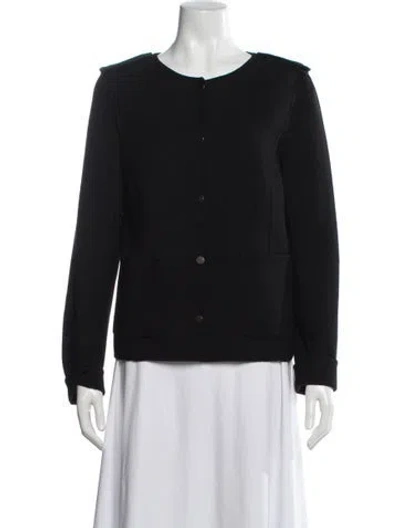 Pre-owned Vince Wool Jacket In Black