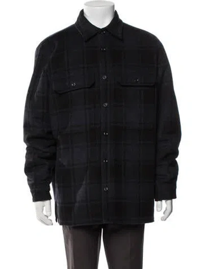 Pre-owned Vince Wool Jacket In Black