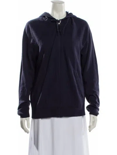 Pre-owned Vince Wool Jacket In Blue