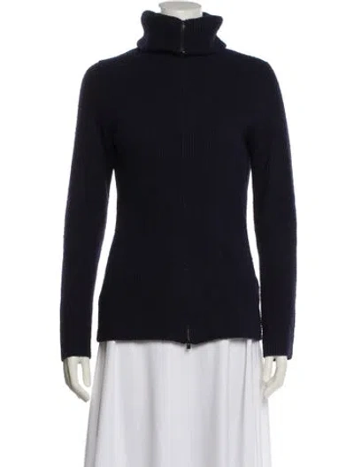 Pre-owned Vince Wool Jacket In Blue
