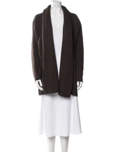 Pre-owned Vince Wool Jacket In Brown
