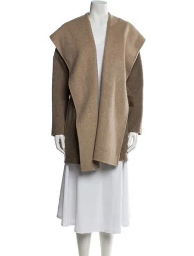 Pre-owned Vince Wool Jacket In Brown