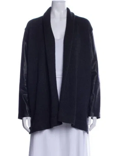 Pre-owned Vince Wool Jacket In Gray