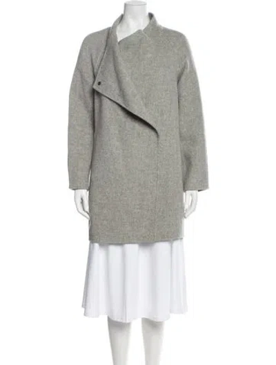 Pre-owned Vince Wool Jacket In Gray