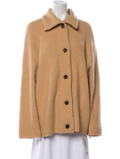 Pre-owned Vince Wool Jacket In Neutral