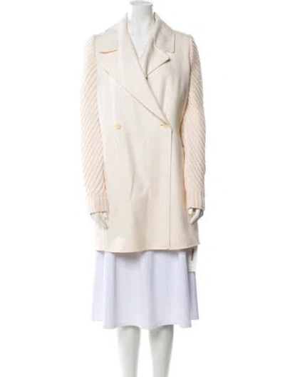 Pre-owned Vince Wool Jacket In Neutral