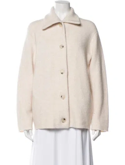 Pre-owned Vince Wool Jacket In Neutrals