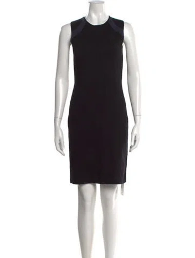 Pre-owned Vince Wool Knee-length Dress In Multi