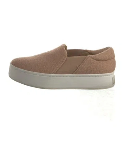 Pre-owned Vince Wool Loafers In Neutral