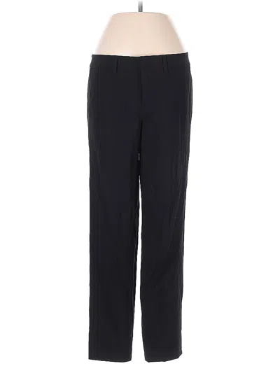 Pre-owned Vince Wool Pants In Black