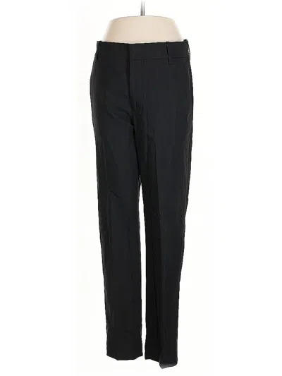 Pre-owned Vince Wool Pants In Black