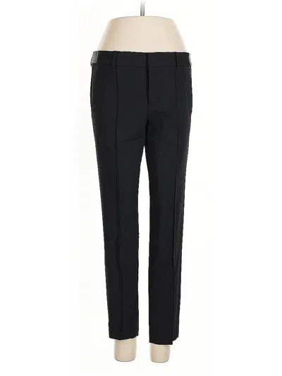 Pre-owned Vince Wool Pants In Black