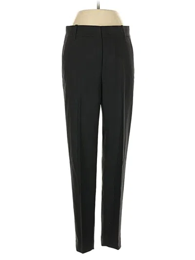 Pre-owned Vince Wool Pants In Black