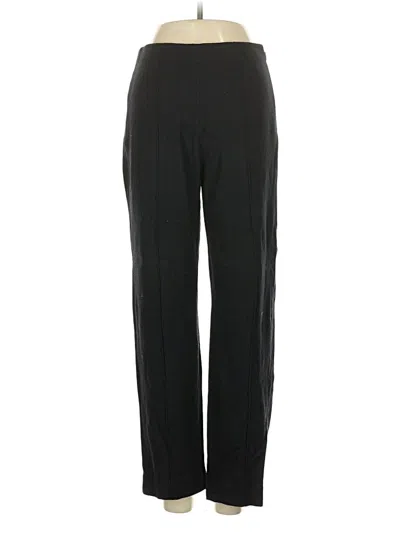 Pre-owned Vince Wool Pants In Black
