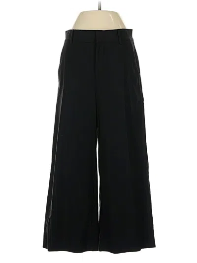 Pre-owned Vince Wool Pants In Black