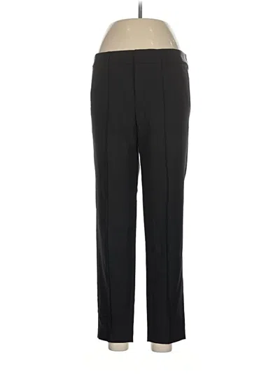 Pre-owned Vince Wool Pants In Black