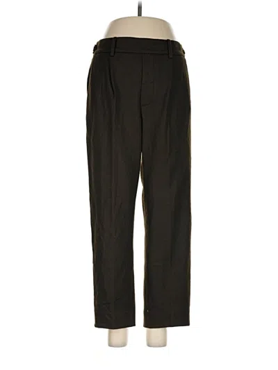 Pre-owned Vince Wool Pants In Black