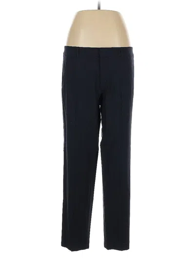 Pre-owned Vince Wool Pants In Blue