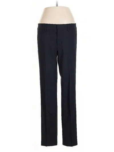 Pre-owned Vince Wool Pants In Blue