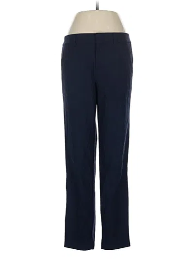 Pre-owned Vince Wool Pants In Blue