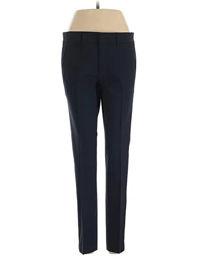 Pre-owned Vince Wool Pants In Blue