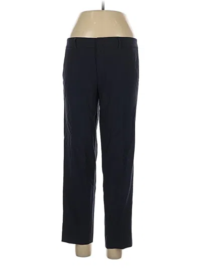 Pre-owned Vince Wool Pants In Blue