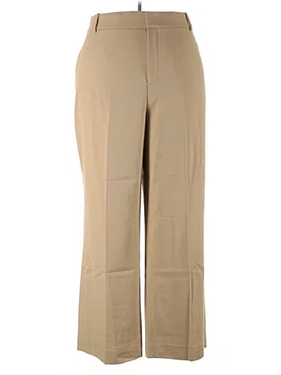 Pre-owned Vince Wool Pants In Brown