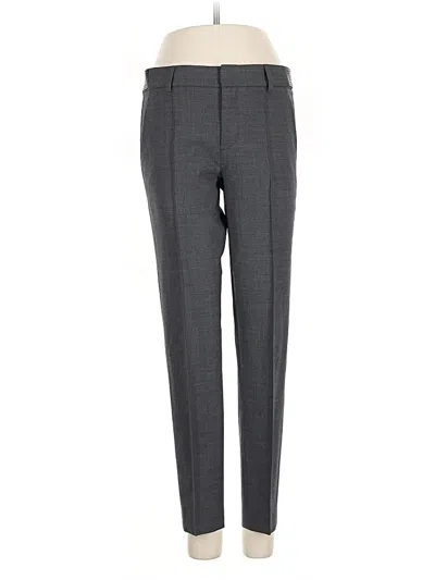 Pre-owned Vince Wool Pants In Gray